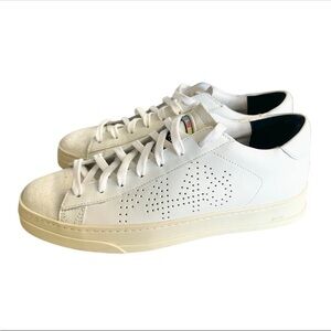 P448 White Athletic Shoes